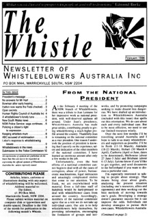 February 1996 — published cover